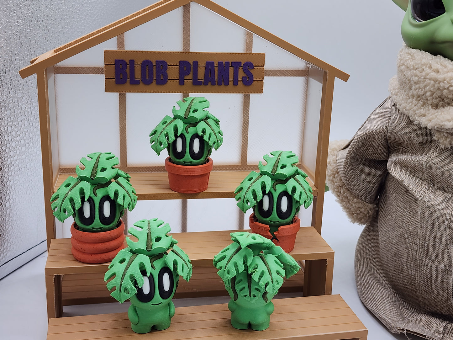 Blob Plants - Monstera Leaves