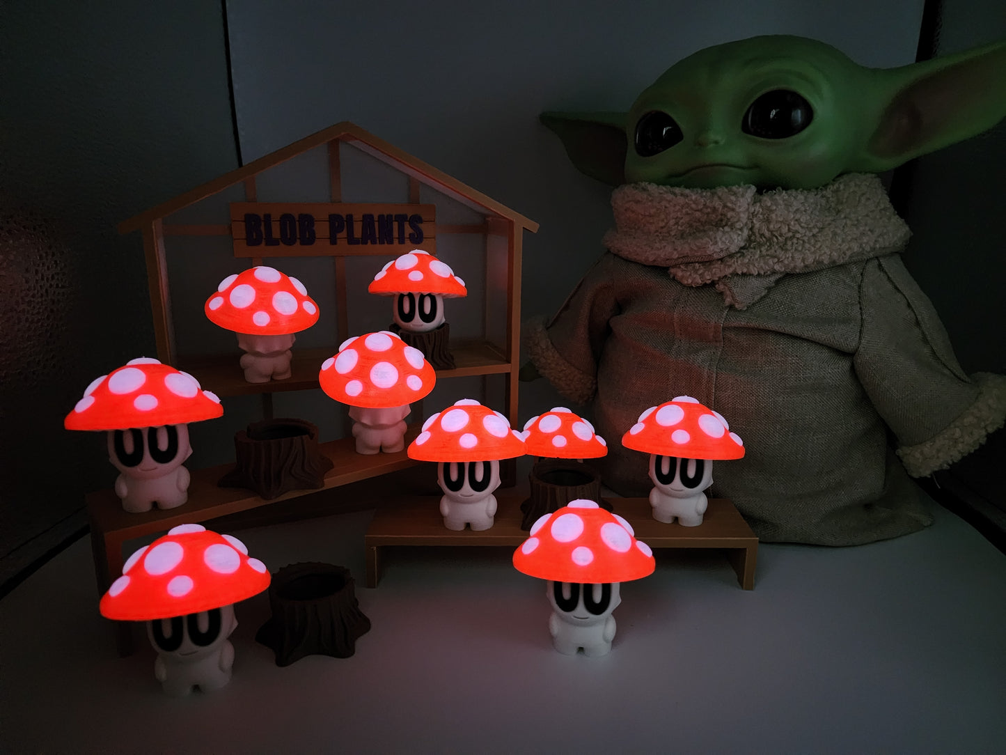 Blob Mushrooms