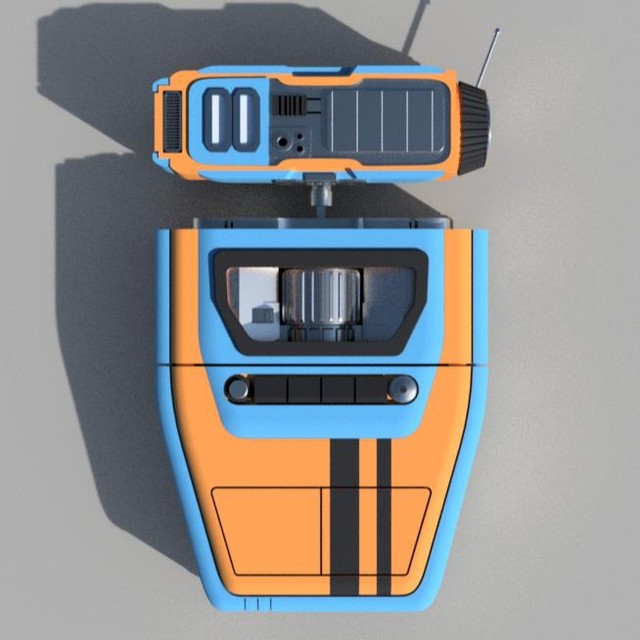 PIP Droid Model by The Rebel Agent