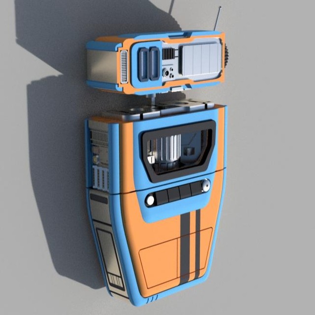 PIP Droid Model by The Rebel Agent