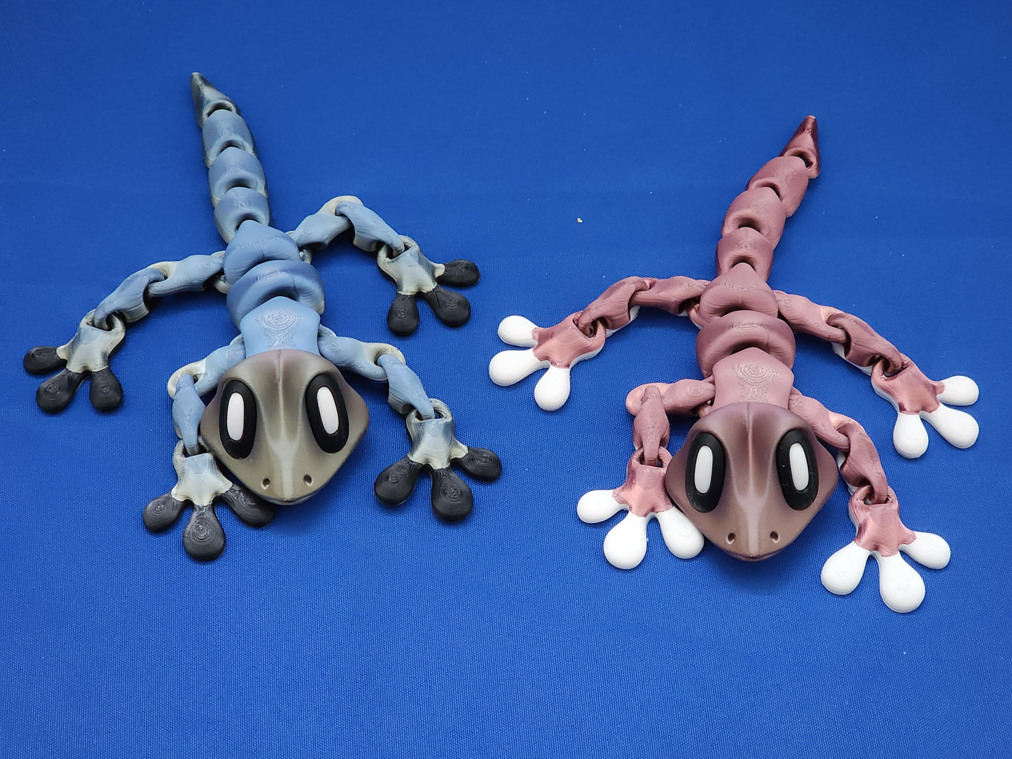 Force Gecko - 3D Print wiggle body with Magnets in feet