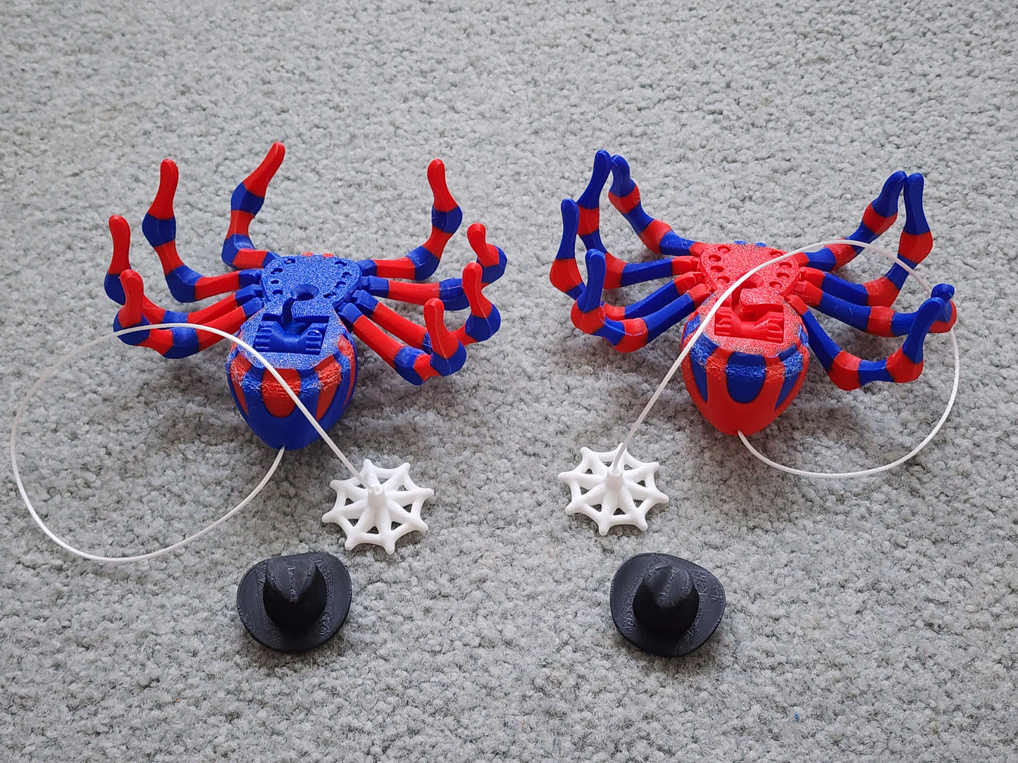 Blob Spiders - 3D Printed