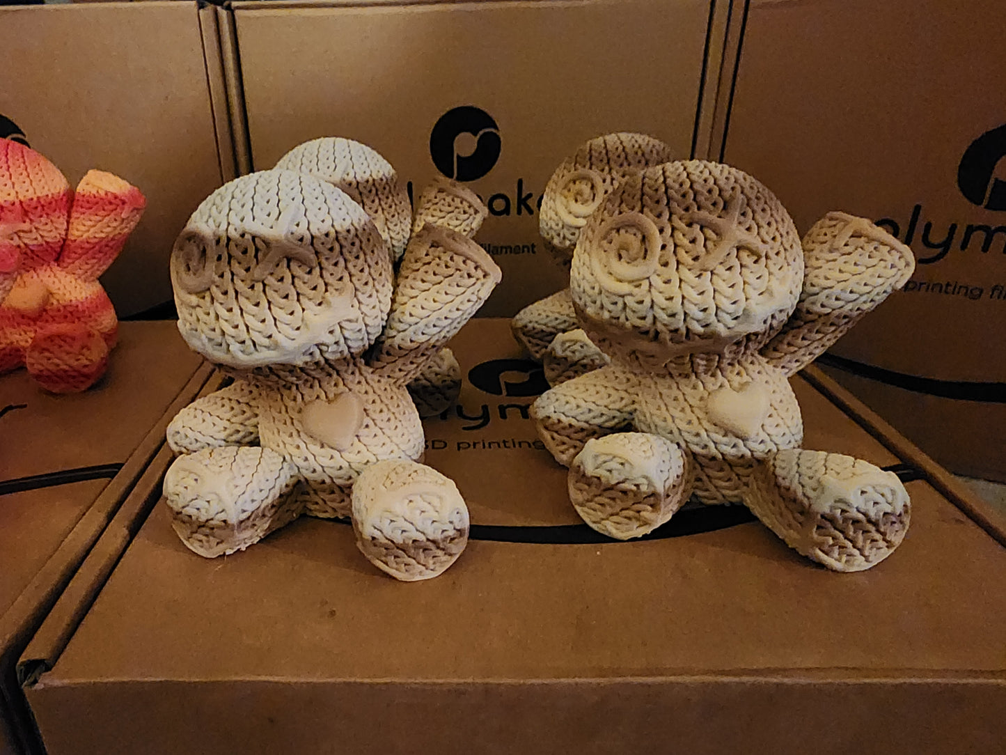 Knitted VooDoo Dolls - 3D Printed