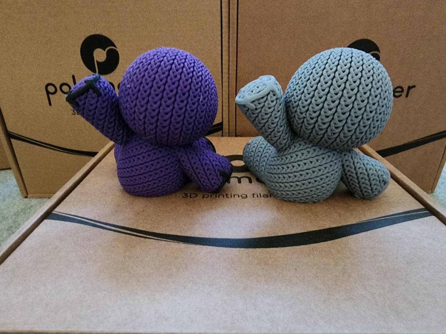 Knitted VooDoo Dolls - 3D Printed