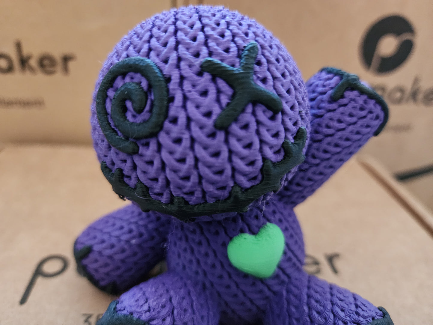 Knitted VooDoo Dolls - 3D Printed