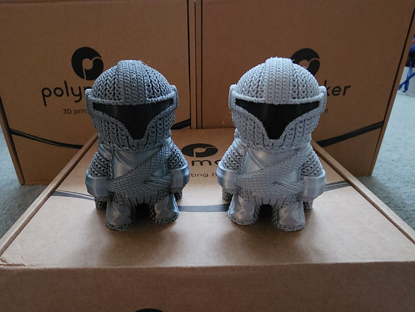 Knitted Mandalorian - 3D Printed