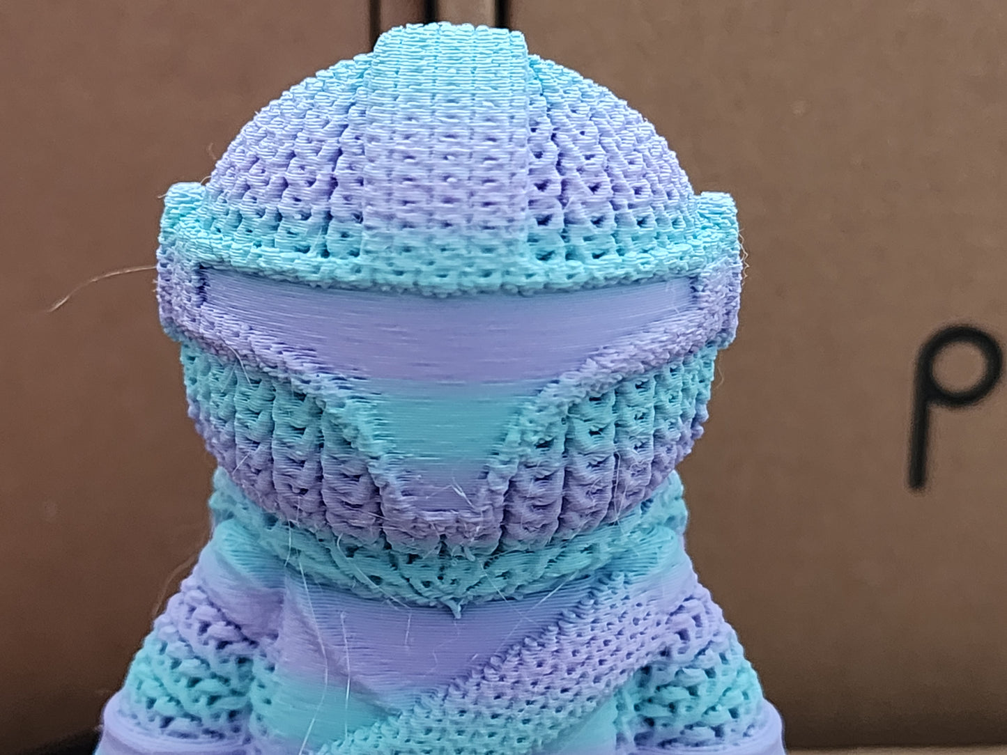 Knitted Mandalorian - 3D Printed