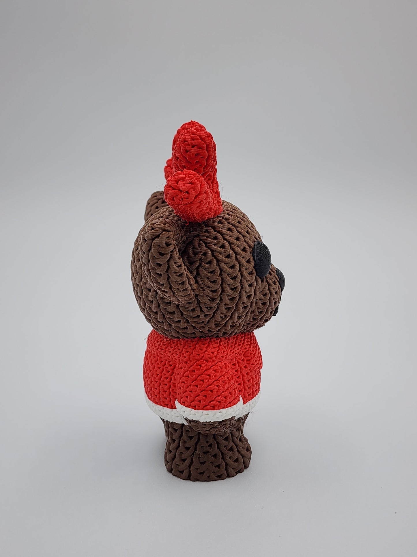 Knitted Holiday Reindeer - 3D Printed