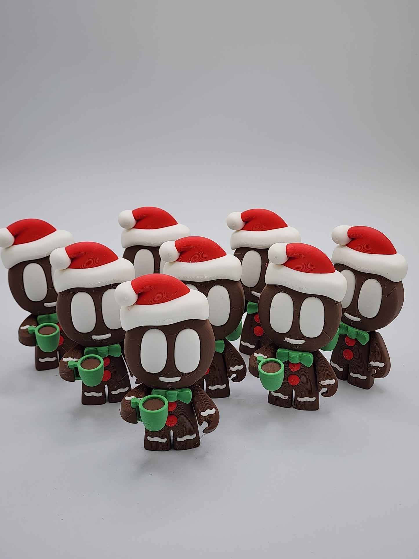 Blob Gingerbread People Set of 3