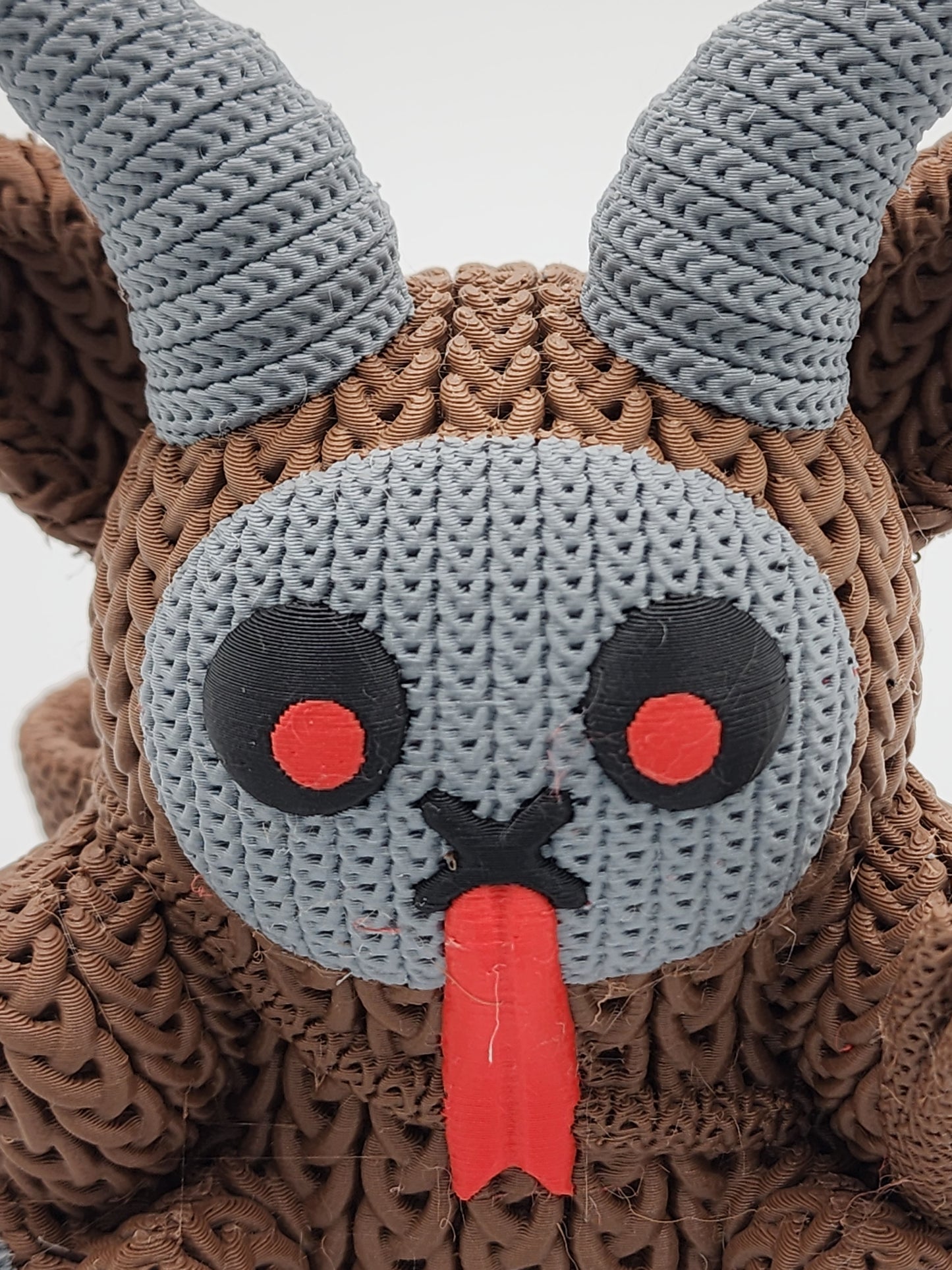 Knitted Holiday Krampus - 3D Printed