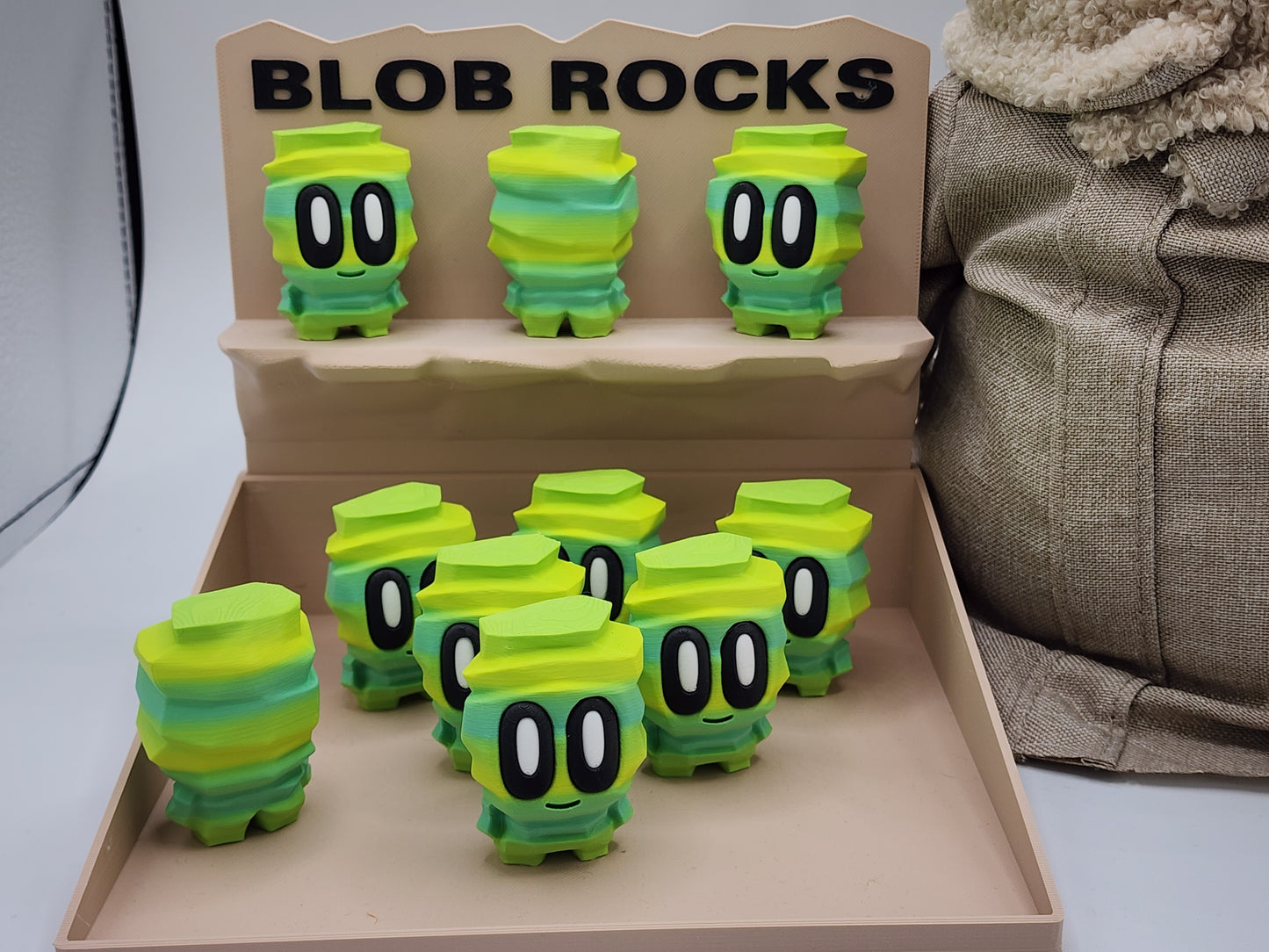 Blob Rocks Pet Rocks - Layered Rock