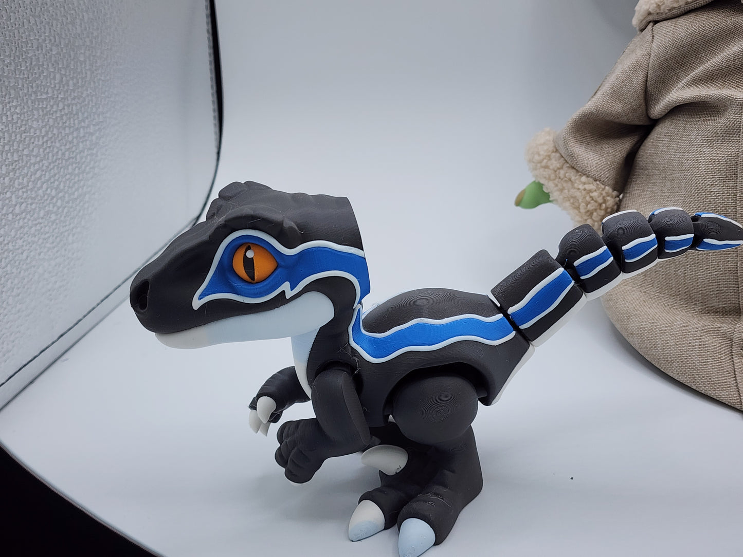 Baby Flexy Raptor - Blue