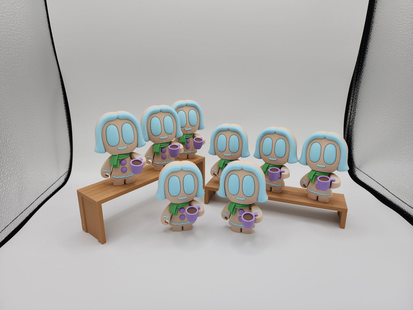 Blob Sugar Cookie People Set of 3