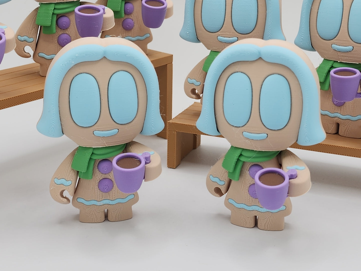 Blob Sugar Cookie People Set of 3