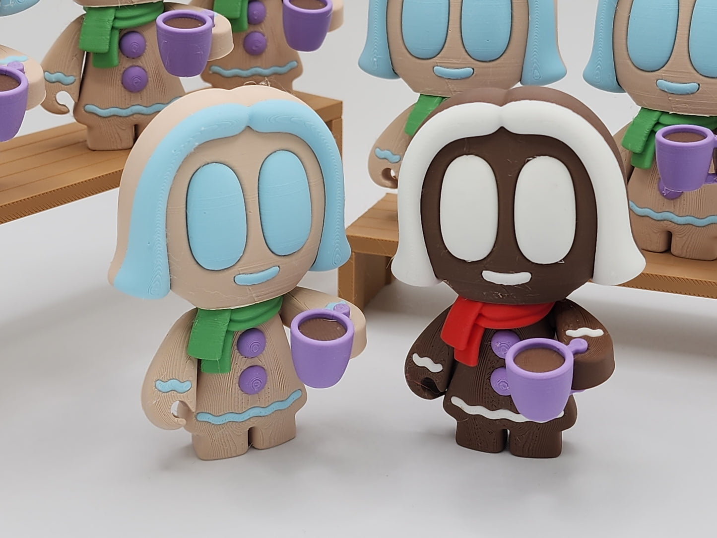 Blob Sugar Cookie People Set of 3