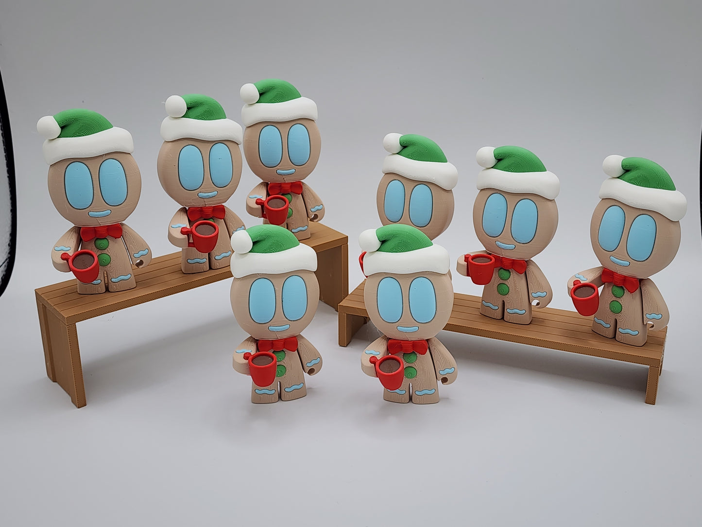 Blob Sugar Cookie People Set of 3