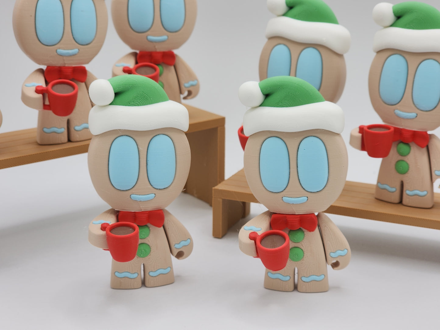 Blob Sugar Cookie People Set of 3