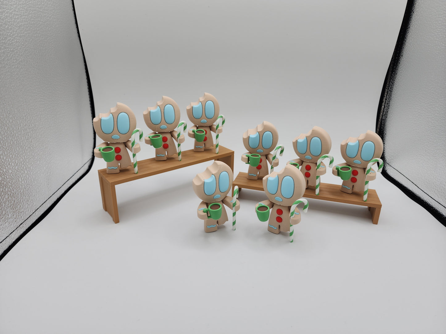 Blob Sugar Cookie People Set of 3