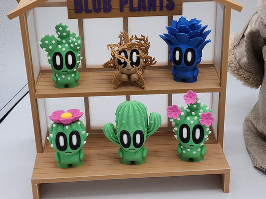 Blob Cactus Plants - Desert Series